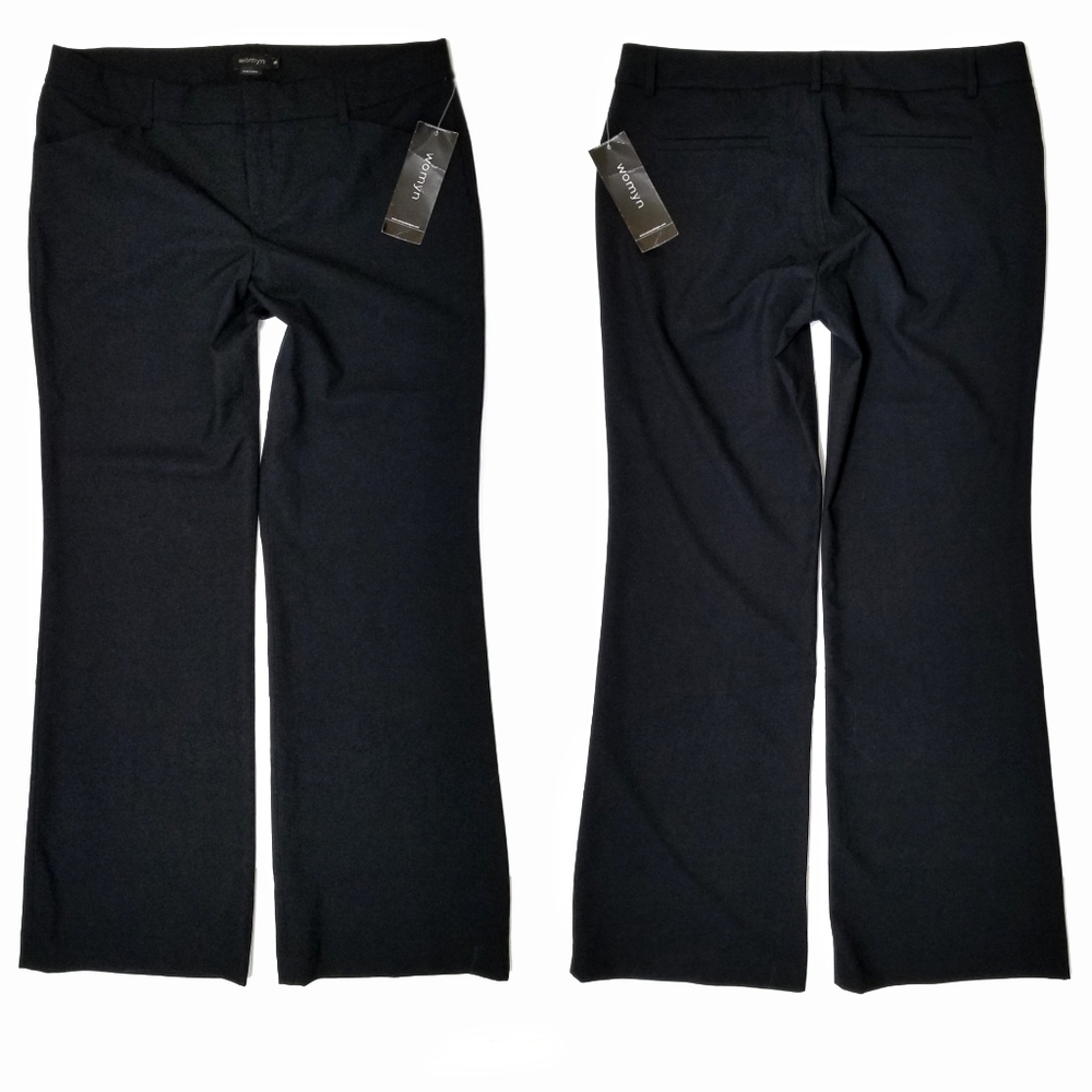 Womyn The Revival 850 straight Jet black pants NWT